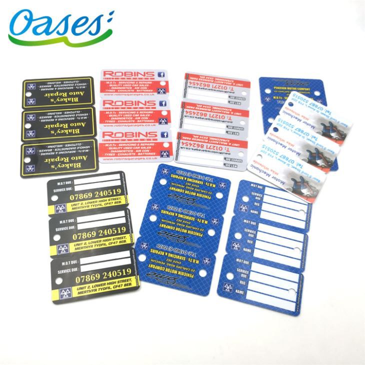 3 In 1 Plastic Pvc Card Snap Off Tag Printing