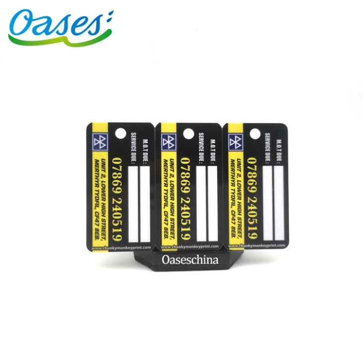 3 In 1 Plastic Pvc Card Snap Off Tag Printing